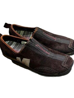 Merrell Barrado Leather casual Sneaker Chestntut Women's US 9 EU 40